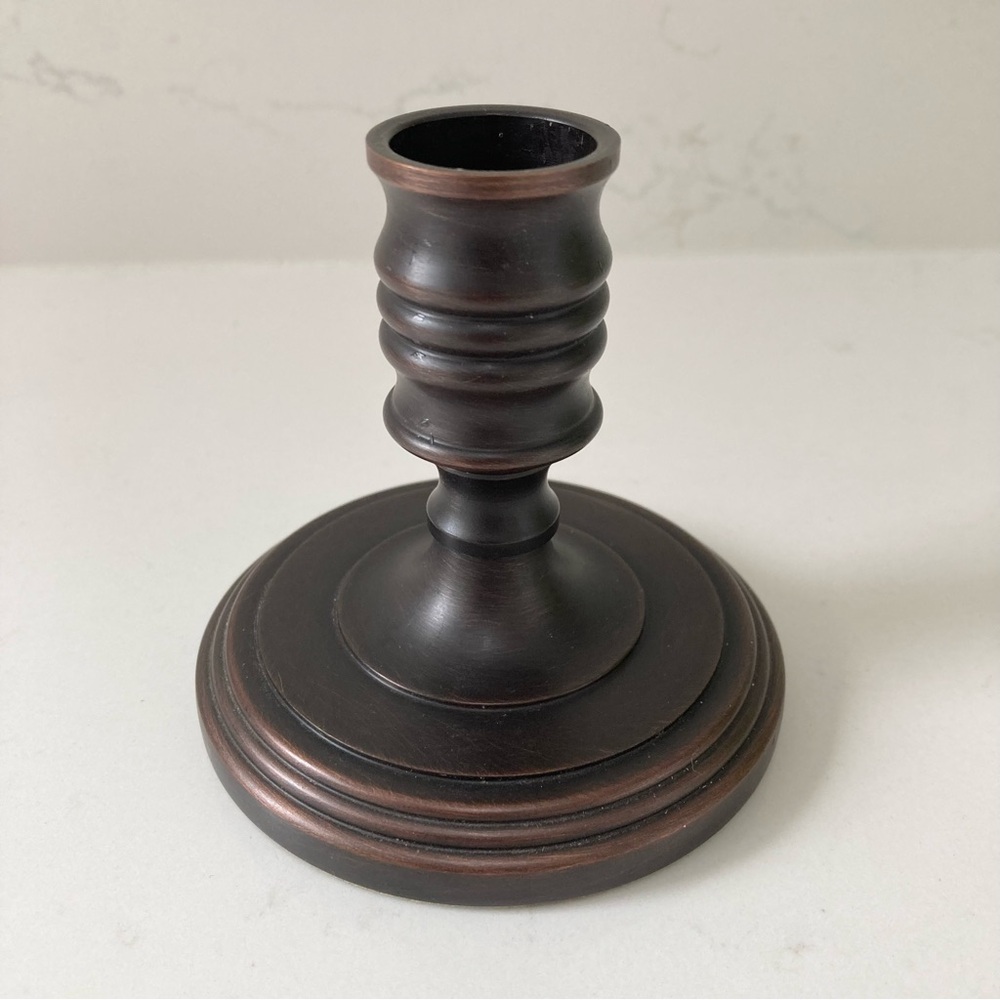Baldwin Classic Taper Candlestick in Venetian Bronze
